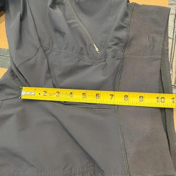 Prana Koen Pants Women's M Regular Fit Black Mid Rise Soft Waistband Drawstring - Picture 8 of 10